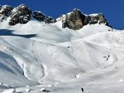 Challenging slopes at the Pleusbahn