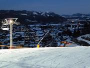 The illuminated valley run