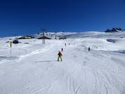 Easy slope at the Tambo chairlift