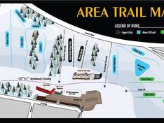 Trail map Edmonton Ski Club