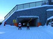 Tunnel under the Tröglhang