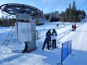 The friendly staff will hand you the safety bar.