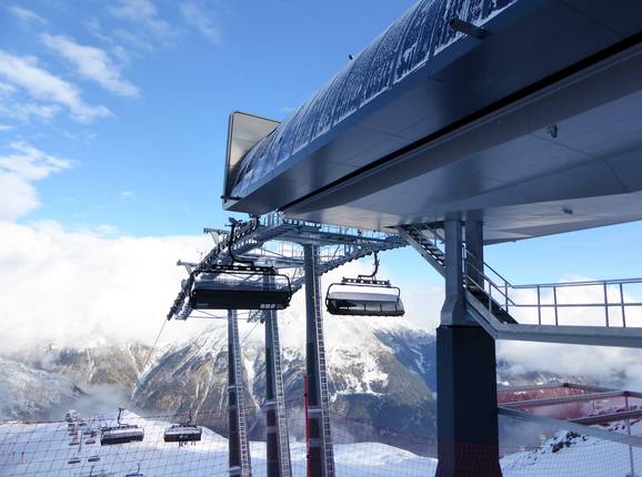 Silberbrünnl - 8pers. High speed chairlift (detachable) with bubble