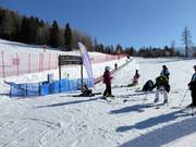 Practice slope with conveyor belt in Serrada