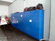Free lockers at the mountain station