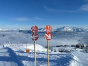 Classic numbering and marking of the slopes