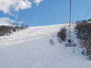 Envers slope: Thrilling connection between Le Corbier and La Toussuire