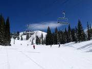 Easy slope at the Sunnyside chairlift