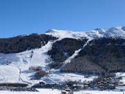Slope at the Mottolino gondola