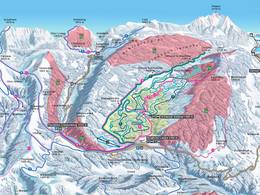 Trail map Langis