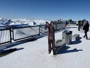 James Bond at Schilthorn with 007 Walk of Fame