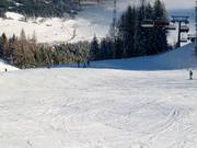 Wide slopes at the Hochmoos-Express