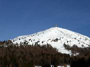 View of the freeride slopes at Palon