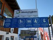 Information at the chairlift