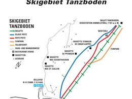 Trail map Tanzboden – Ebnat-Kappel