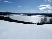 View over Ingemarbacken and Gäuta Lake