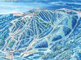 Trail map Le Massif de Charlevoix