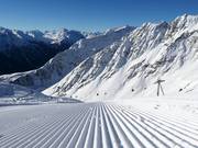 Very good slope grooming