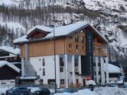 Hotel Dufour in Gressoney-la-Trinité – it is located right at the valley station of the Punta Jolanda chairlift