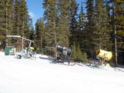 Snow cannons at Mt. Norquay