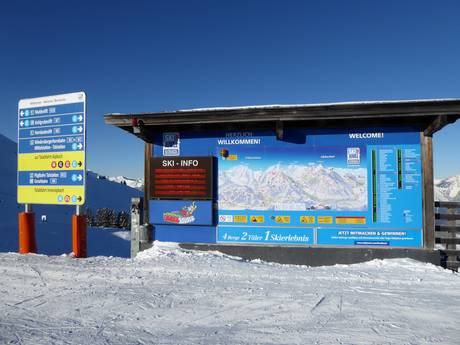 Holiday Region Alpbachtal: orientation within ski resorts – Orientation Ski Juwel Alpbachtal Wildschönau