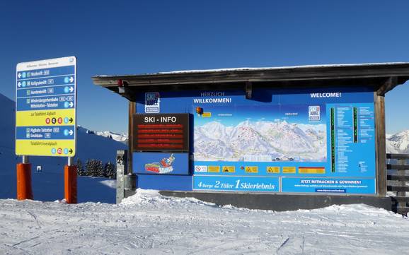 Alpbachtal: orientation within ski resorts – Orientation Ski Juwel Alpbachtal Wildschönau
