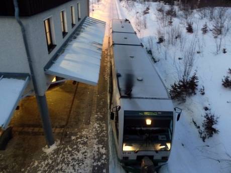 Ore Mountains (Erzgebirge): environmental friendliness of the ski resorts – Environmental friendliness Schöneck (Skiwelt)