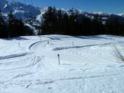 Cross-country trails in Méribel Village