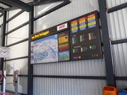 Information board at the valley station in Wangs