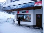 Well-maintained infrastructure in the ski area