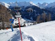 Difficult slope No. 18 in Kals