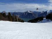 View from the slopes of Lake Traunsee