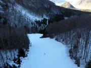 Valley run Madlries-Abfahrt