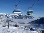 Almbahn - 6pers. High speed chairlift (detachable) with bubble