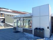 Very well-maintained sanitary facilities at the valley station