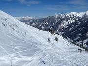 Deep-snow slopes of the Riesneralm