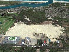 Trail map Sand Master Park – Florence