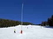 Snowmaking with lances
