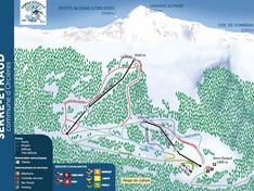 Trail map Serre-Eyraud (Orcières)