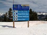 Slope signage