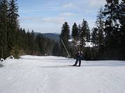 Most difficult slope (red) Strecha