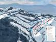 Trail map of the ski resort Grúň (Ski Park) – Staré Hamry