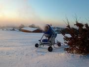 Snow cannon in the Skiwelt Schöneck