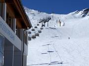 Roßkirplbahn - 4pers. High speed chairlift (detachable) with bubble