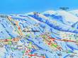 Trail map of the ski resort Pec pod Sněžkou