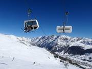 Fontane-Vetta - 4pers. High speed chairlift (detachable) with bubble