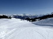 Easy Danusa slope at the mountain station