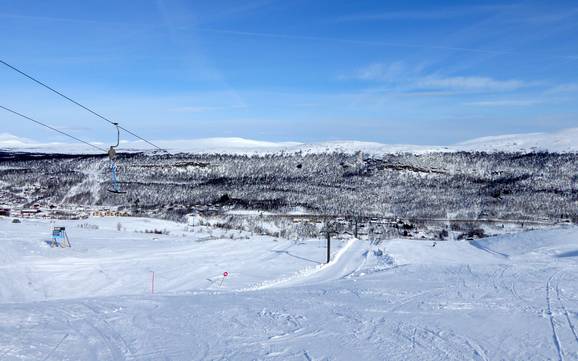 Biggest ski resort in Härjedalen – ski resort Tänndalen