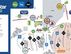 Trail map Snowstar
