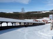 Practice slope with conveyor belt at Kläppentorget